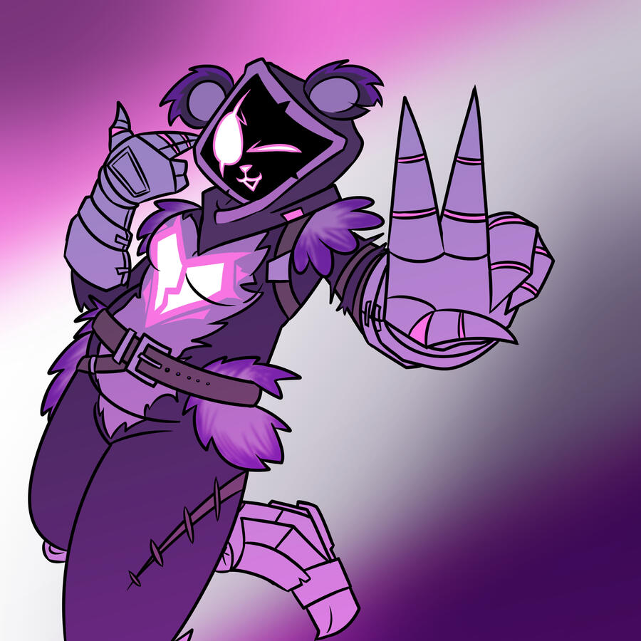 Art of the Raven Team Leader from Fortnite